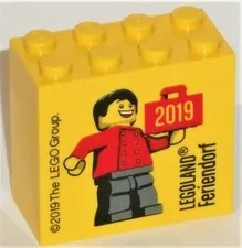 LEGO Legoland collector's brick special brick holiday village 2019-new