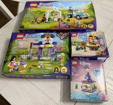 Lot of Friends Legos & Disney Legos- Complete Sets