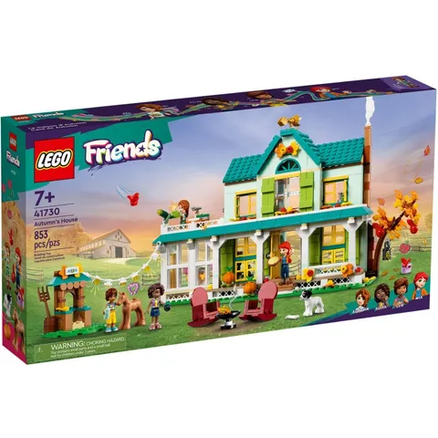 LEGO Friends Autumn's House 41730 Building Set with Mini-Dolls