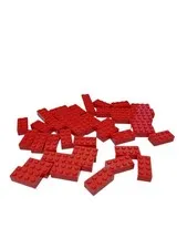 100% Authentic Lego Basic Bricks 2x4 (#3001) Building Blocks 42 Pieces