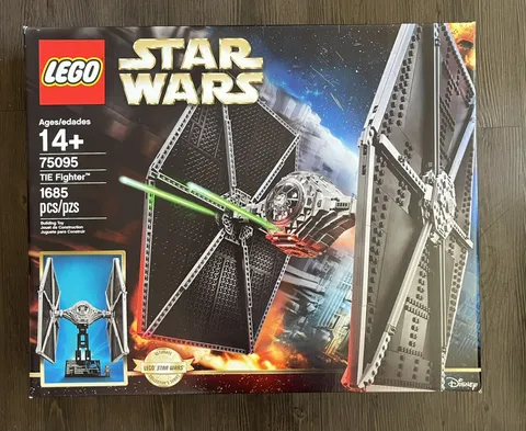 Lego 75095 star wars ucs tie fighter new sealed retired 1685pcs building set