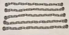 5 X NEW LEGO 21 Link Chains Light Bluish Gray LBG Fig Chain Minifigures Lot 69