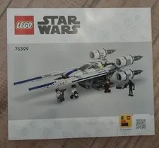NEW Lego Rebel U-Wing Starfighter 75399 Instruction Manual Only No Bricks