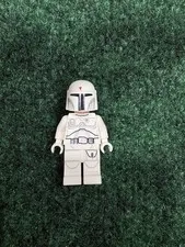 Lego Star Wars White Boba Fett Minfigure sw0631 No Jetpack