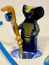 LEGO® "SLITHRAA" Ninjago Rise of the Snakes (njo0045) Spinner & Hypnobrai Staff