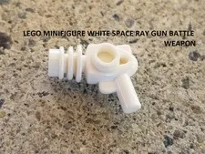 LEGO Minifigure White Space Ray Gun Battle Weapon