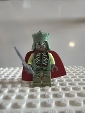 Lego King of the Dead Lord of the Rings Minifigure GLOWS IN THE DARK 79008 NEW!