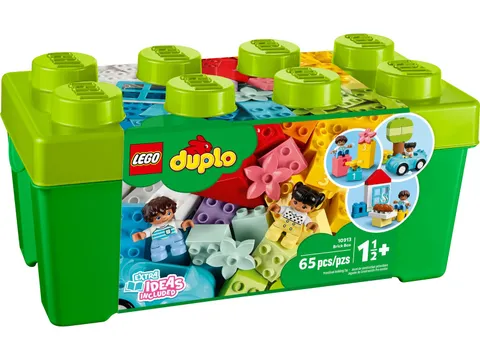 Bricks in Green Box | Includes 2 Minifigures - 10913 NEW! Parts 65x
