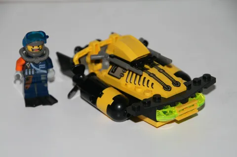 LEGO 4791 Sub-Surface Scooter (Alpha Team Deep Sea), 2002, BA on CD-ROM EXCELLENT