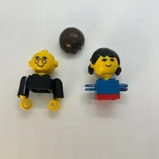 Vintage 70s Lego Homemaker Family Figures Man Woman Lot as pictured