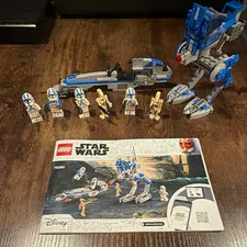 LEGO Star Wars 75280 501st Legion Clone Troopers w/ Instructions
