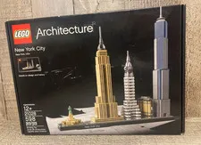 LEGO Architecture 21028 New York City Skyline 598pcs Retired Set Brand New