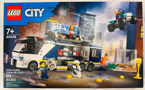 LEGO City 60418 Police Mobile Crime Lab Truck