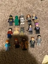 LEGO Minifigure Lot of 15 Minifigures from Star Wars, Toy Story and Harry Potter