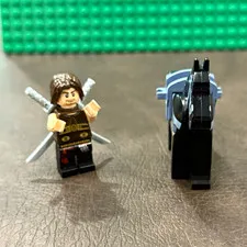 LEGO Minifigure dastan and horse