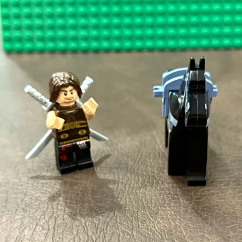 LEGO Minifigure dastan and horse