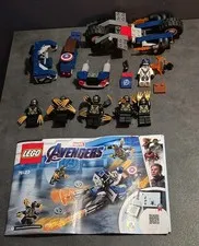 LEGO Super Heroes: Captain America: Outriders Attack (76123) W/Instructions