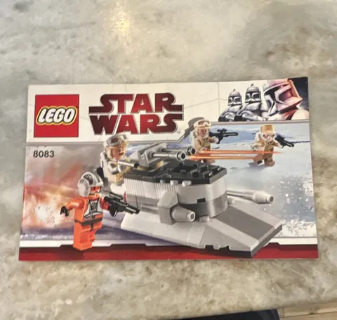 LEGO Star Wars Set 8083 Instruction Manual Booklet English MPN 8083