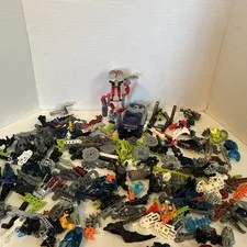 LEGO BIONICLE MIXED LOT, Pieces, Mixed Parts Over 1.10lb Lot