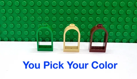 LEGO Window Frame 1x2x3 With Arch "You Pick Your Color and Qty" NEW