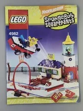 LEGO SpongeBob SquarePants Mrs. Puff's Boating School (4982) Manual Only