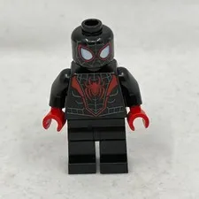 LEGO Spider-Man Miles Morales Minifigure Authentic sh0855 76244