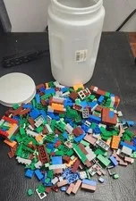 Lego Toy Lot Bulk 300 piece Mixed Building Bricks Blocks Parts Pieces 3 Quart