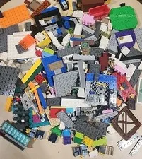 LEGO Lot 1 Lbs 8oz Bulk lot Bricks Pieces Parts  Mixed Multiple Sets