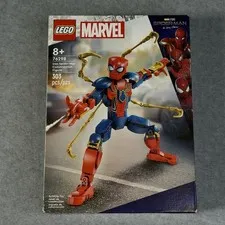 New Factory Sealed LEGO 76298 Marvel Iron Spider-Man Construction Figure