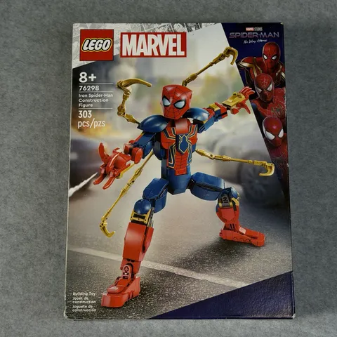 New Factory Sealed LEGO 76298 Marvel Iron Spider-Man Construction Figure