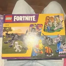 LEGO Fortnite 77075 Instruction Manual Booklet Durrr Burger & Loot Llama