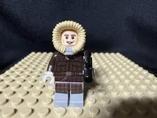 LEGO Star Wars Minifigure Han Solo - Parka Dark Brown Hoth Coat sw0709 + Blaster