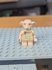 Lego Dobby (Elf) 75968 Light Nougat Open Mouth Smile Harry Potter Minifigure