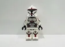 Lego Star Wars GCC Phase 1 Shock Trooper Custom Clone Minifigure Pad Printed