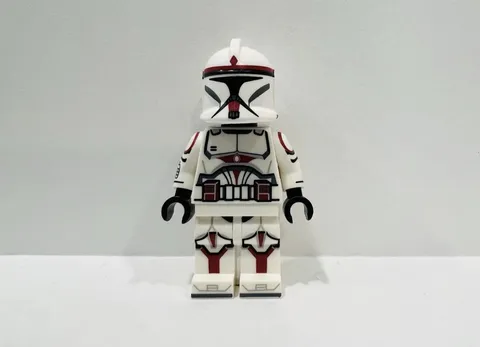 Lego Star Wars GCC Phase 1 Shock Trooper Custom Clone Minifigure Pad Printed