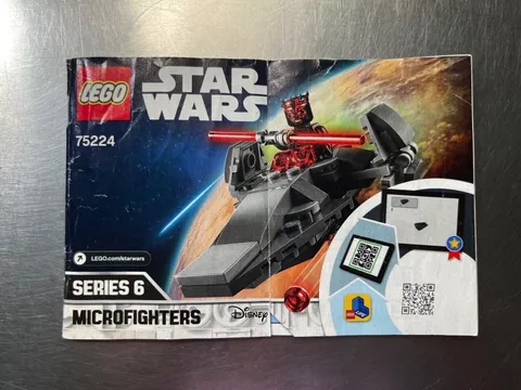 2019 LEGO 75224 Manual Booklet Used Condition