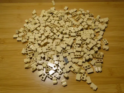 LEGO Tan Sand Building Blocks 1x2 Lot