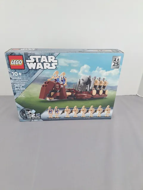 Lego Star Wars 40686- Trade Federation Troop Carrier- Exclusive- New Sealed Box