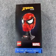 LEGO Marvel Spider-Man Mask Set 76285 18+ 487 PCS Building Toy Retired