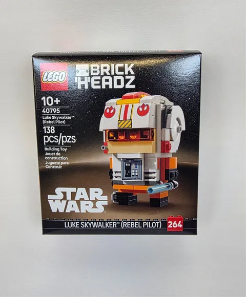 LEGO Star Wars BrickHeadz 40795 Luke Skywalker Rebel Pilot NEW Factory Sealed