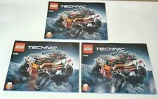 LEGO #9398 - Technic Instruction Books 1, 2 & 3 Manuals Only NEW
