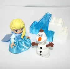 Disney Frozen Lego Duplo Elsa & Olaf Figures 