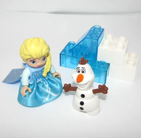 Disney Frozen Lego Duplo Elsa & Olaf Figures 