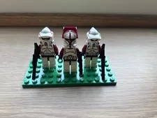 Lego Star Wars Red Clone lot, Arf troopers and trooper captain
