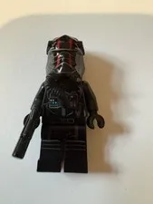 LEGO Star Wars First Order Tie Pilot Minifigure Red Stripes, 75179 SW0860