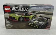 LEGO Speed Champions Aston Martin Valkyrie AMR Pro and Vantage GT3  2J