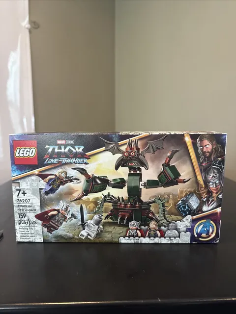 LEGO Attack on New Asgard 76207 Marvel Thor Love and Thunder Set 159 Pieces