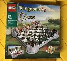 LEGO Kingdoms Chess Set (853373): Includes Manual, All Pieces, Complete 