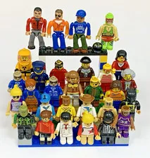 29pc Lego Mega Bloks Blocks Construx + Others Mixed Minifigure Lot