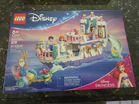 LEGO #43299 ARIEL'S ROYAL WEDDING BOAT NEW SEALED FREE SHIP LOWER 48 STATES 